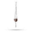 Macrame Pot Holder Classic - Natural Med Pot