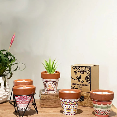 Agnes + Cat Herb Garden Candles - Lavender