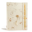 Lokta Mixed Flowers Notebook  Large (21x15cm)  45 Leaves  Includes Bookmark