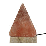 Quality USB Pyramid Salt Lamp - 9 cm (single)