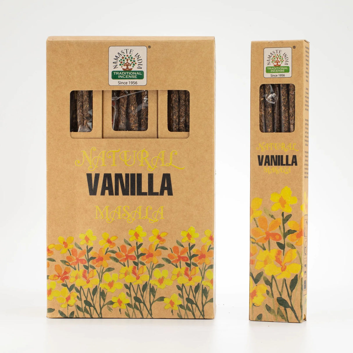 Natural Botanical Masala Incense - Vanilla