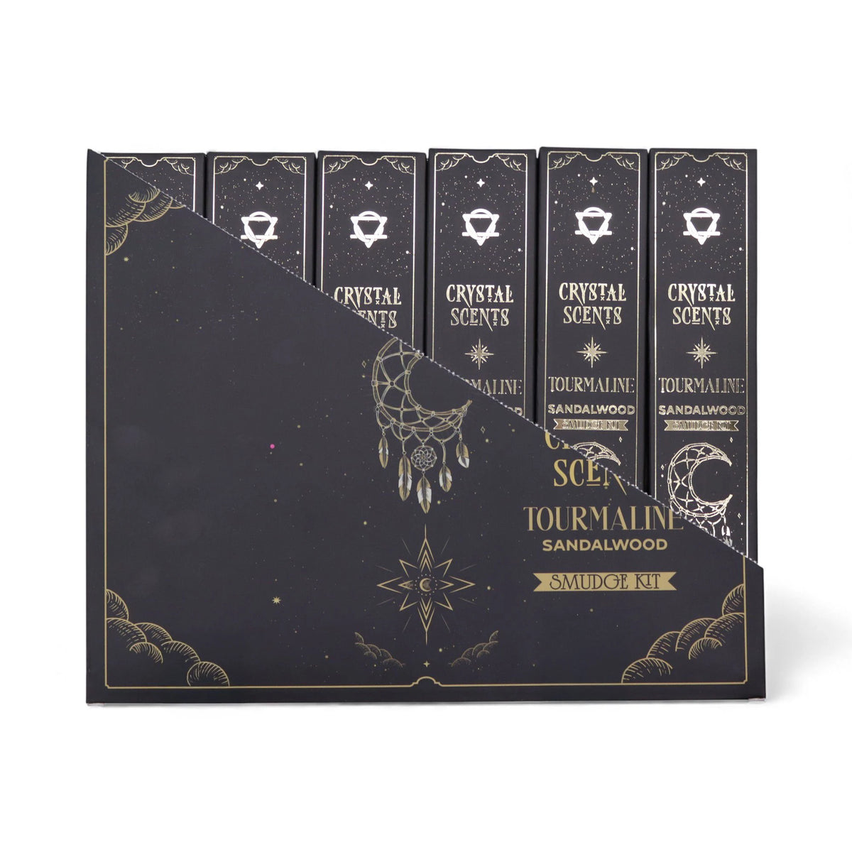 Tourmaline Crystal Scents Smudge Incense - Sandalwood