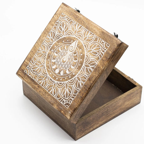Extra Large Mango Box  - Moon Phase Goddess