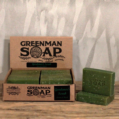 Greenman Soap Slice 100g - Gardener's Scrub
