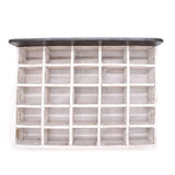 Wooden Compartment Tray  25 Sections