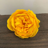 Craft Soap Flower - Ext Large Peony - Yellow