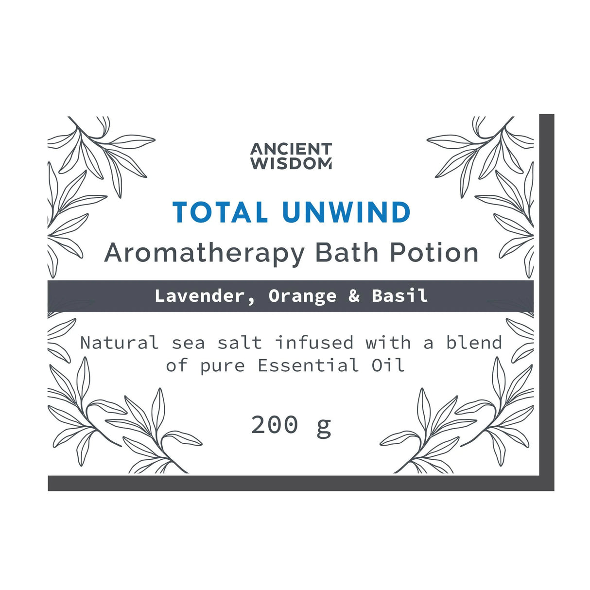 Bag Labels for Total Unwind (4 sheets of 18)