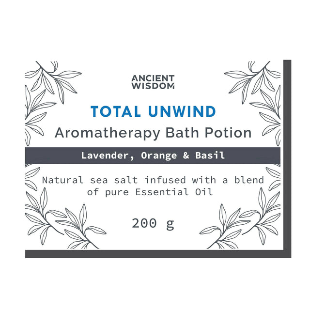 Bag Labels for Total Unwind (4 sheets of 18)