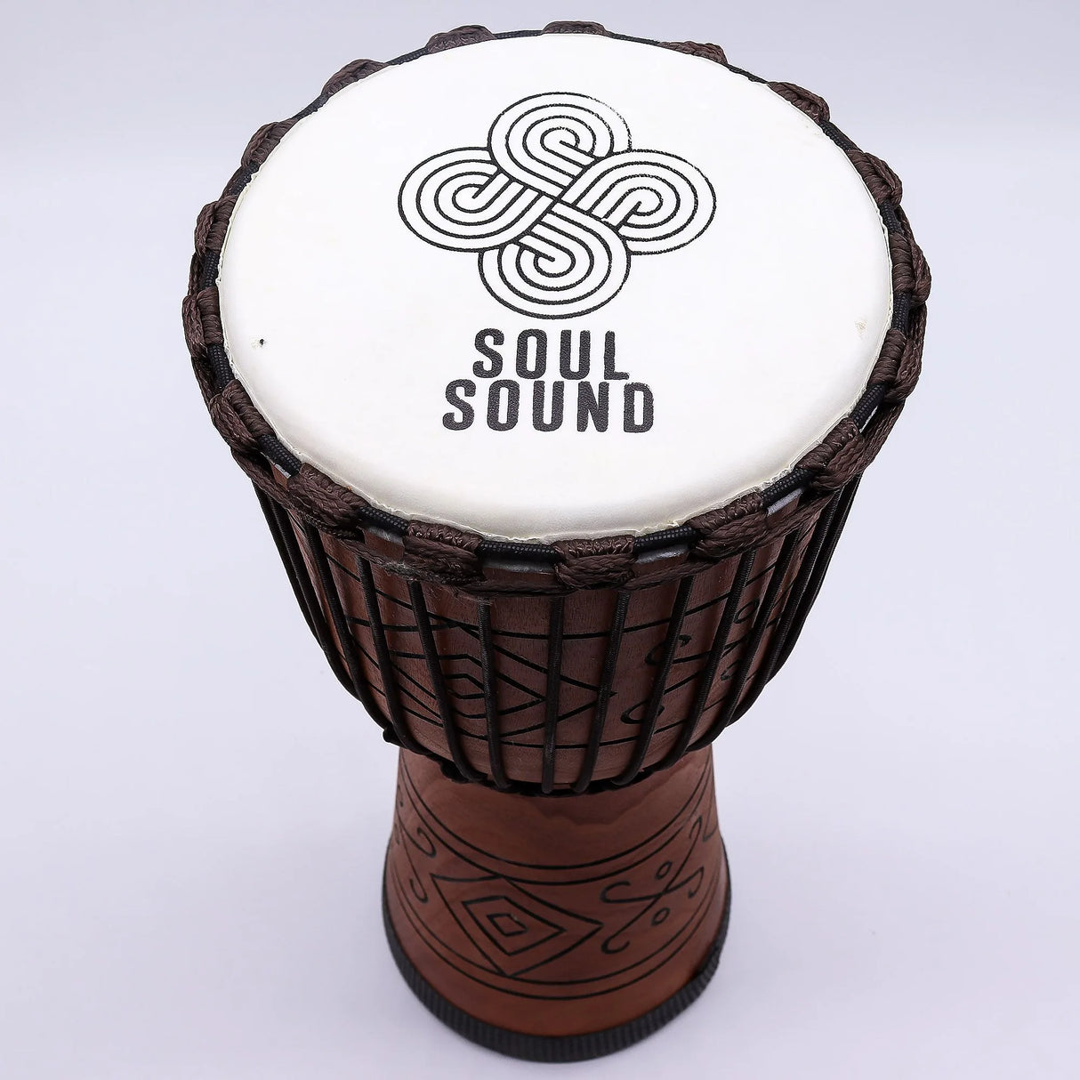 Large Pro Djembe Drum - Soul Sound (low) - 50cm (22cm Diia)