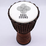Large Pro Djembe Drum - Soul Sound (low) - 50cm (22cm Diia)