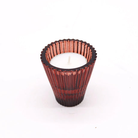Flip Dinner Candle / Tealight Holder - Vampire Red