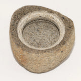 Natural Riverstone Grounding Pot -Medium (aprox 12x8cm)