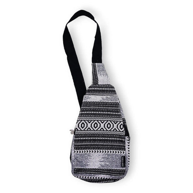 Nomad Sari Jacquard Natural Cross Bag - Urban Caravan