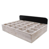 Wooden Compartment Tray  25 Sections