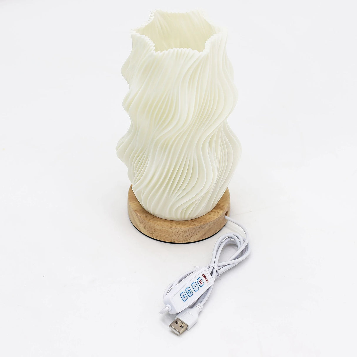 New Wave Lamp - USB (C) - 3 settings - Star Twisted