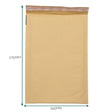 Kraft Padded Bubble Envelope (195x275+40mm)