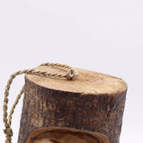 Tree Trunk Face - Bird House - Grumpy Old Man