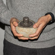 Natural Riverstone Grounding Pot -Medium (aprox 12x8cm)