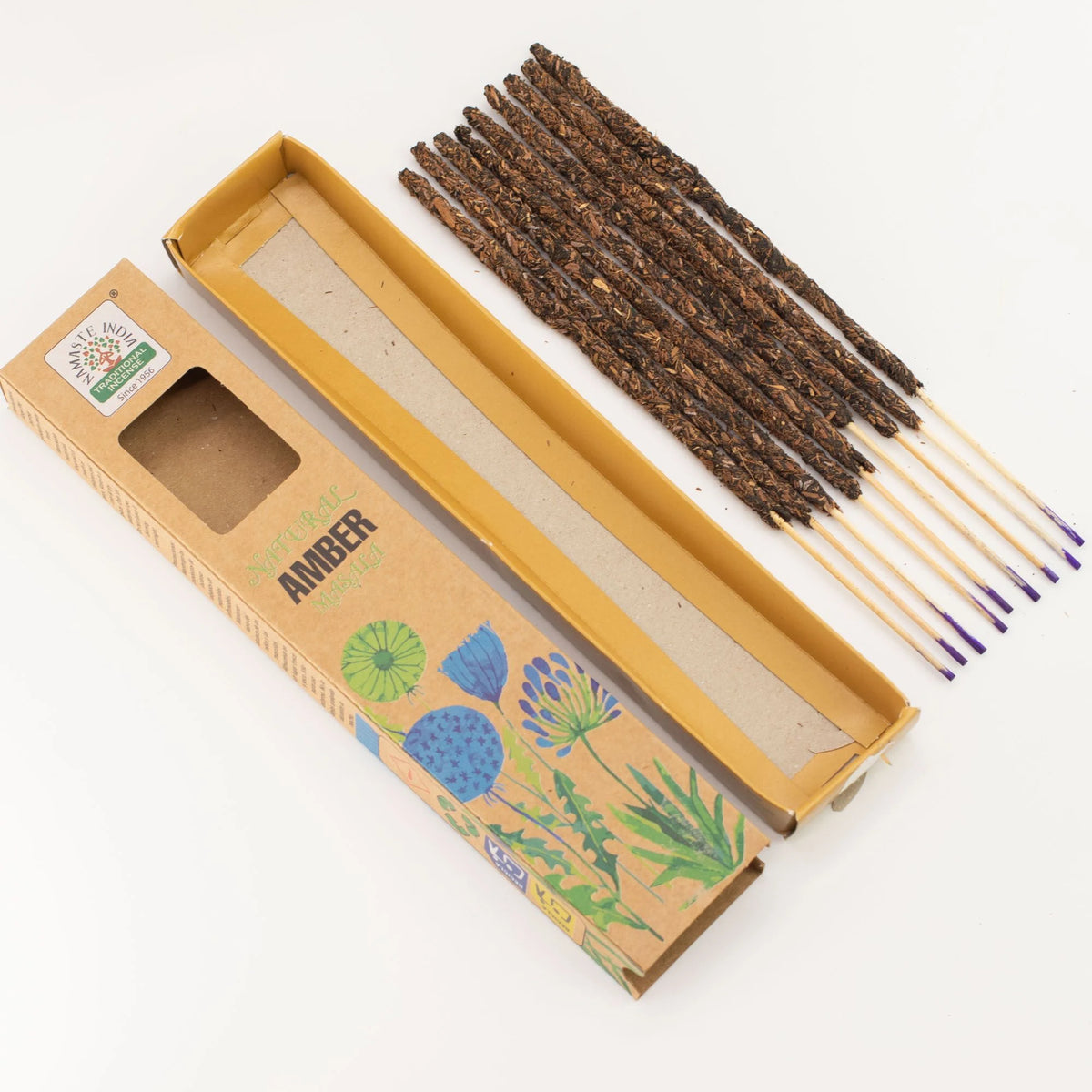 Natural Botanical Masala Incense - Amber