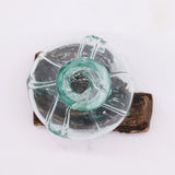 Molten Glass Fancy Mini Decanter on Wood 24cm