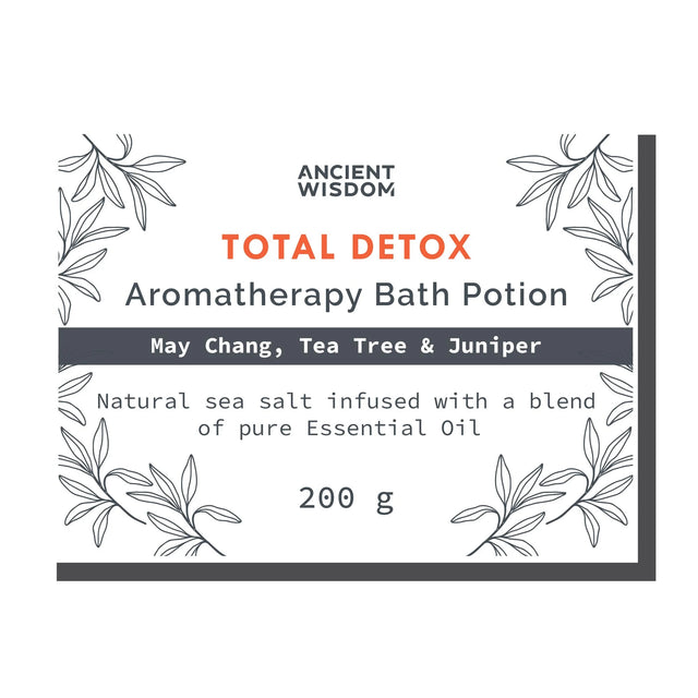 Bag Labels for Total Detox  (4 sheets of 18)