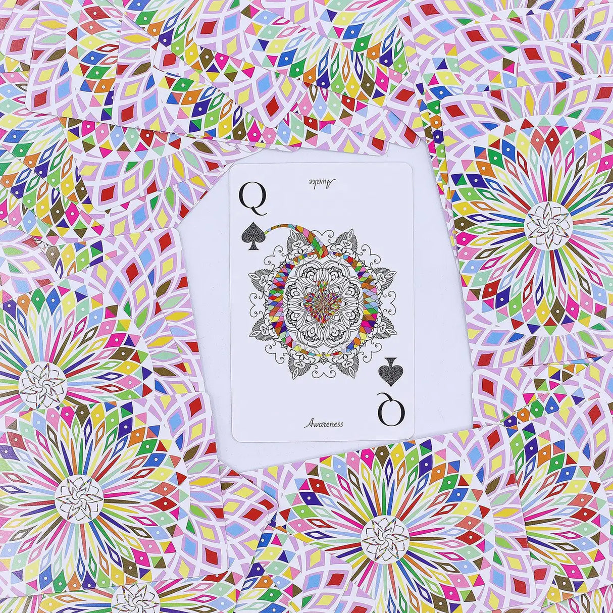 Mandala Playing & Oracle Cards  Kaleidoscope Symmetry