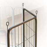 PawHut Two-Piece Dog Pen Expansion Pack for Small Dogs, 60cm Tall Animal Pen with Three Connecting Stakes