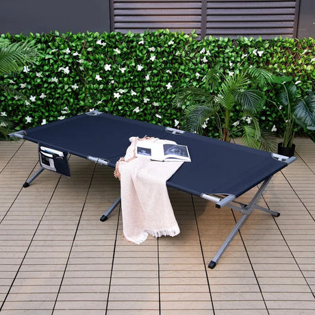 Foldable Camping Cot with Carry Bag for Camping, Office