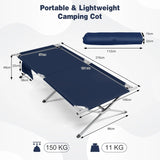 Foldable Camping Cot with Carry Bag for Camping, Office