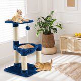Multi-level Cat Tree with Cosy Hammock for Cats