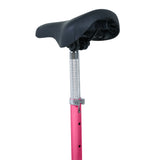 HOMCOM Electric Scooter for Kids, Foldable Powered Scooters for Age 7-12 with 120W Motor, Up to 10 KM/H & 8 KM, Adjustable Ride on Toy (Pink)