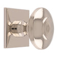 42MM ANDERSON KNOB ON SQUARE BACKPLATE - POLISHED NICKEL - SET