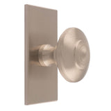 42MM ANDERSON KNOB ON SQUARE BACKPLATE - SATIN NICKEL - SET