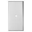 76 X 40MM SQUARE CABINET HARDWARE BACKPLATE - POLISHED CHROME - EACH