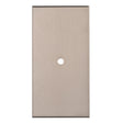 76 X 40MM SQUARE CABINET HARDWARE BACKPLATE - SATIN NICKEL - EACH