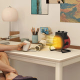 HOMCOM 2000W Portable Ceramic Electric Heater with Fan - Red