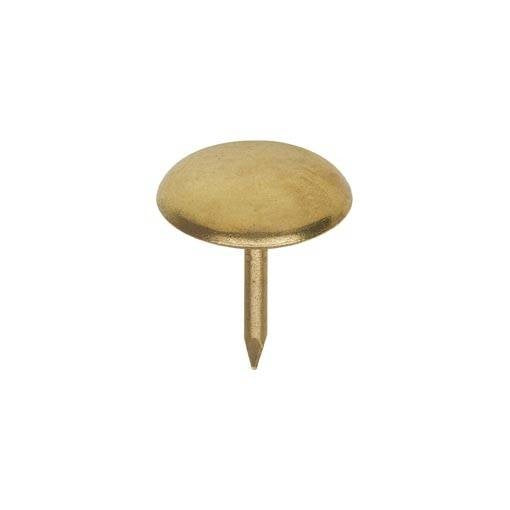 Brass Single Pin Glides - 16mm - Box 500