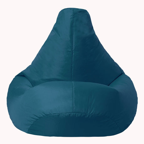 Highback Gamer Beanbag Indoor-Outdoor by Veeva® - Teal | Bean Bag Only