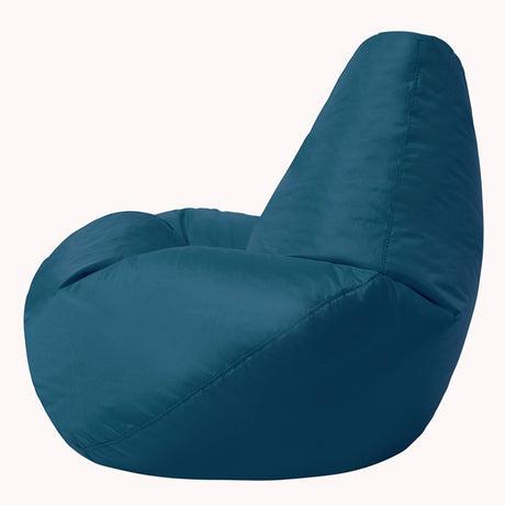 Highback Gamer Beanbag Indoor-Outdoor by Veeva® - Teal | Bean Bag Only