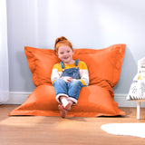 Kids Floor Cushion Indoor-Outdoor - Orange