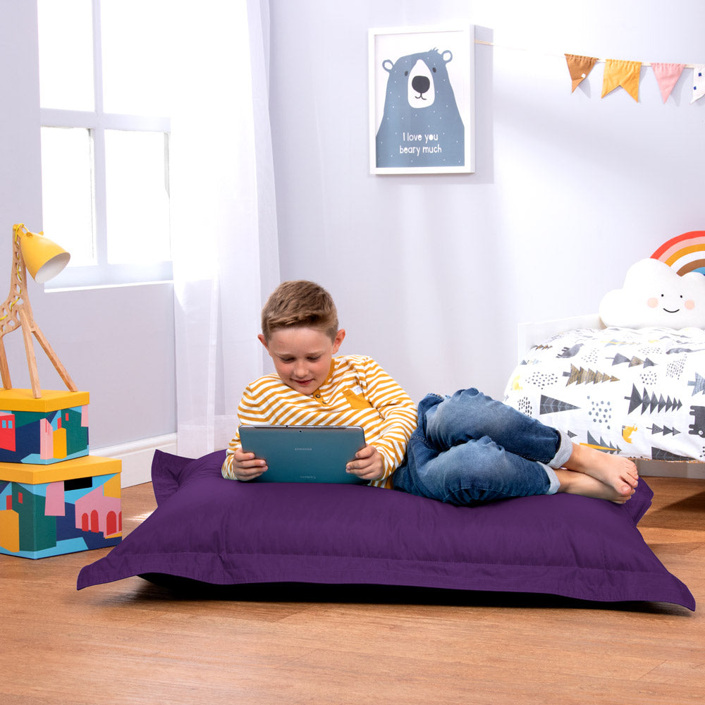 Kids Floor Cushion Indoor-Outdoor - Purple