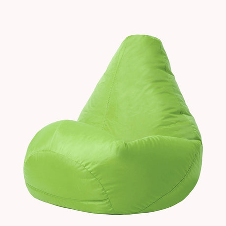 Kids High Back Bean Bag Pod Indoor-Outdoor by Veeva® - Lime Green