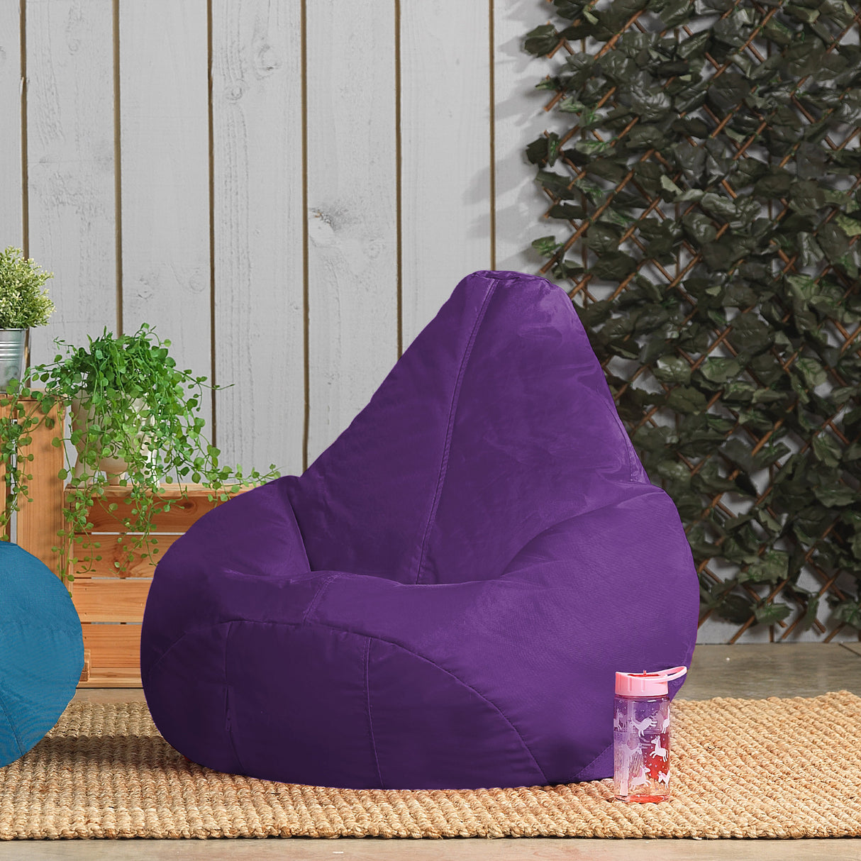Kids Bean Bag Pod Indoor-Outdoor - Purple