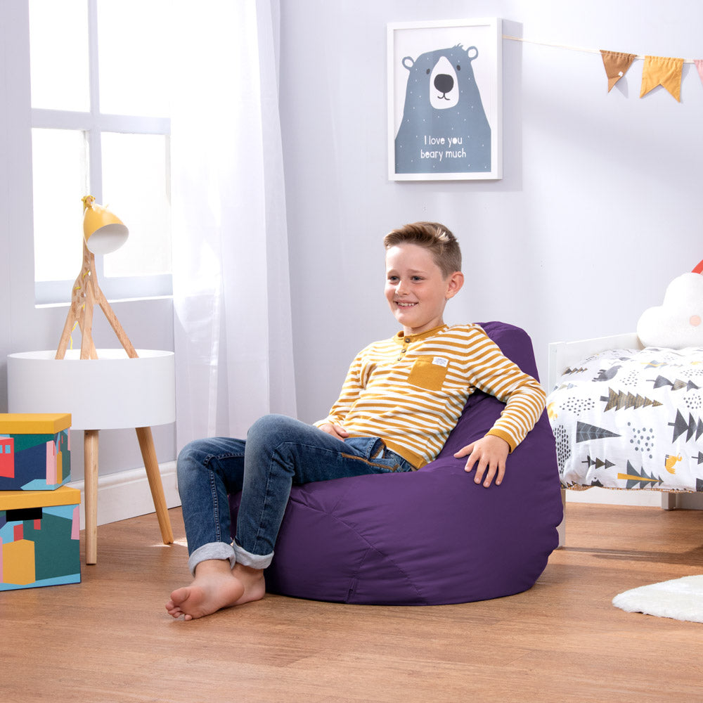 Kids Bean Bag Pod Indoor-Outdoor - Purple