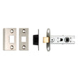 64MM BOLT-THROUGH TUBULAR LATCH - 8MM FOLLOWER - SQUARE - SATIN NICKEL - EACH