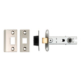 76MM BOLT-THROUGH TUBULAR LATCH - 8MM FOLLOWER - SQUARE_x005F
 - SATIN NICKEL - EACH