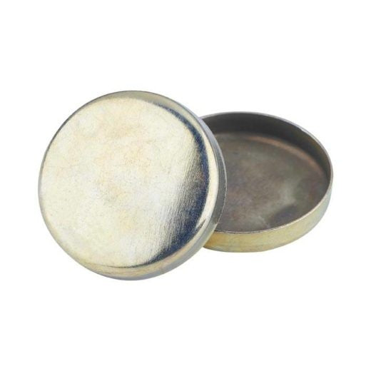 Steel Button Dome Caps No.24 UK – Pack 100