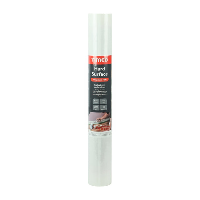 TIMCO Protective Film For Hard Surfaces - 50m x 0.6m