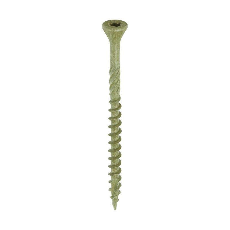 250 x TIMCO C2 Deck-Fix Premium Countersunk Green Decking Screws - 4.5 x 65