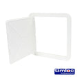 Timloc Access Panel Plastic Hinged White - 305 x 305mm